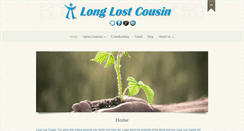 Desktop Screenshot of longlostcousin.com